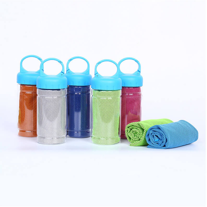 LO-0113 Branded Cooling Towel In Tube Featured Image