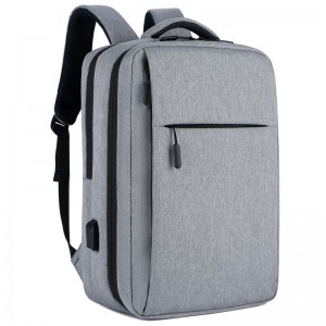 Leading Manufacturer for China Fashion Design Business High-Quality Custom Large Capacity Storage Travel USB Charger Laptop Computer Back Packs Waterproof School Mens Bags Backpack