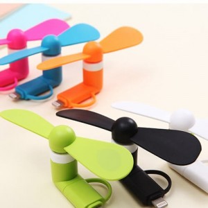 EI-0030 Imprinted Mini Usb Fans