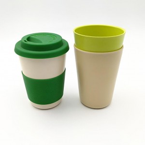 Promotional Eco Friendly Bamboo Fibre Travel Mug