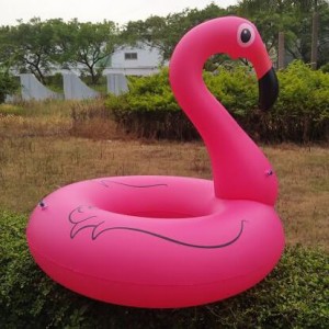 2019 wholesale price China Inflatable Flamingo Ring Toss Games with 6 Rings for Kids and Adults Pool Toys Party Favors Flamingo Water Ring Toss Game