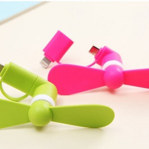 EI-0030 Imprinted Mini Usb Fans