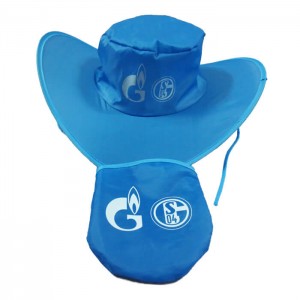 AC-0131 Custom Polyester Foldable Caps with pouch