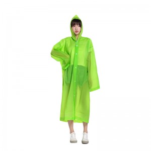 LO-0101 Custom Printed EVA Raincoats