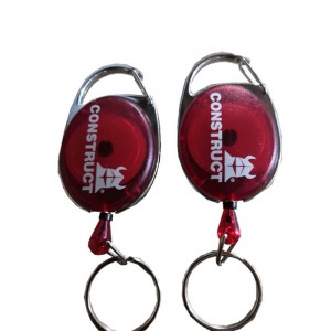 OS-0033 Carabiner מחזיק תג נשלף