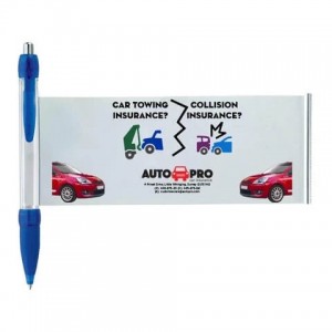 High Quality China Promotional Calendar Pull out Banner Pen Roll up Pen