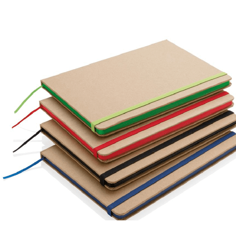 Personalized kraft A5 notebooks