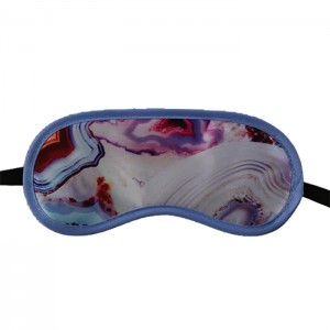 OEM Supply China Fashion Custom Manufacturer Cute Sleep Eye Cover Mask Black Wholesale 100% Cotton