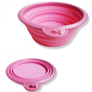 HH-0063 Custom Collapsible Pet Bowls 450ml