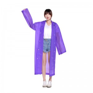 LO-0101 Custom Printed EVA Raincoats