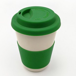 Promotional Eco Friendly Bamboo Fibre Travel Mug