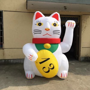 LO-0097 Printed Logo Giant Inflatable Maneki Neko