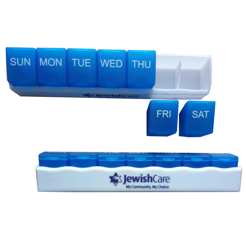 Promotional Plastic seven-box medicine box