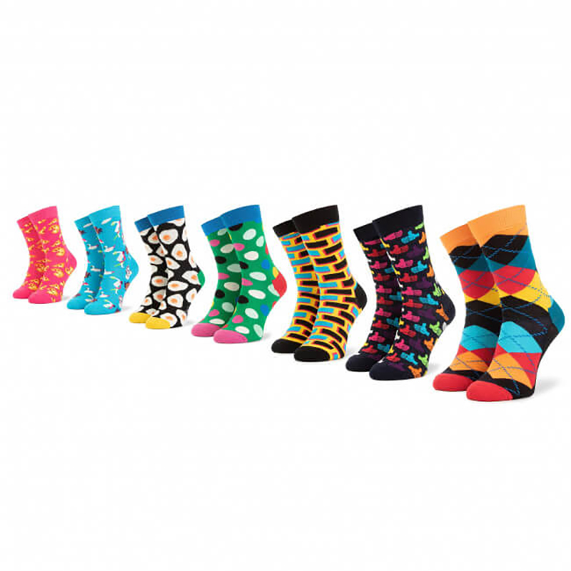 Promotional All Over Knit-In Logo Socks1