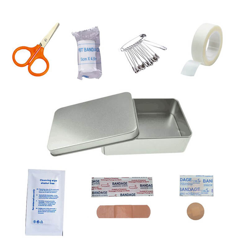 HP-0109 Custom First-Aid Kit in Tinbox