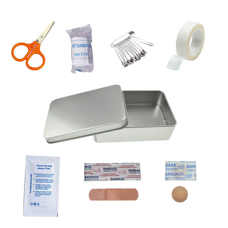 HP-CIX Custom First-Aid Kit in Tinbox