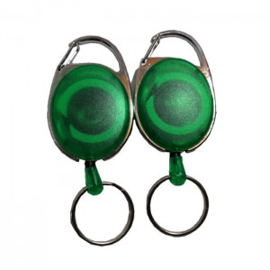 OS-0033 Carabiner מחזיק תג נשלף