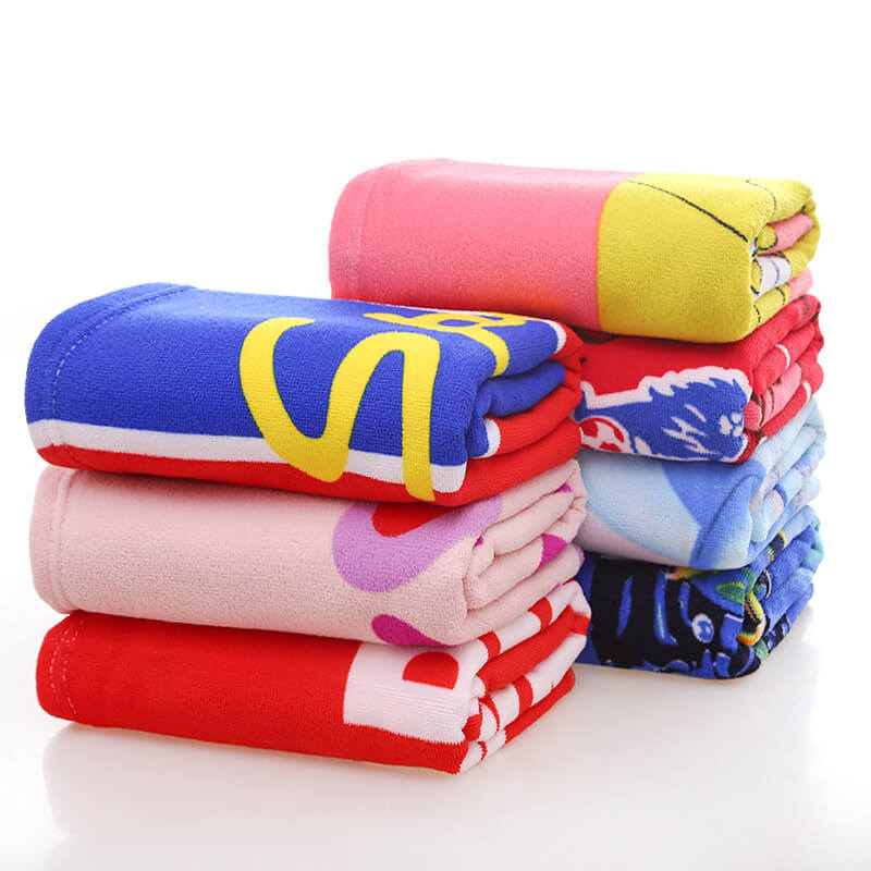 LO-0063 Ręczniki plażowe z nadrukiem z logo