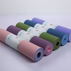 HP-0092 პერსონალიზებული Tpe Yoga Mats