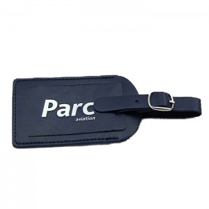 BT-0114 Custom Logo PU Luggage Tag