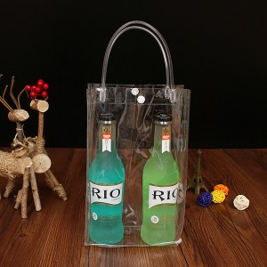Super Purchasing for China Satin Custom-Made Wholesale Promotional Recycled Pouch Nylon Pull Cord Portable Reusable Gift Drawstring Wine Bottle Bag