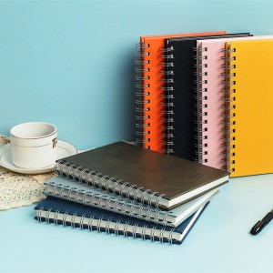 OS-0545 Custom A5 Pu cover spiral notebooks