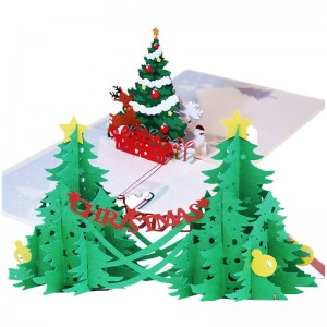 OS-0239 karta 3D stereo greeting card