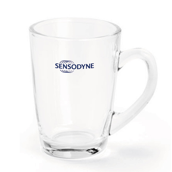 HH-0258 Clear glass coffee mug