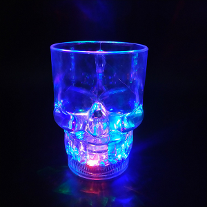 HH-0521 Light up skull halloween party mug