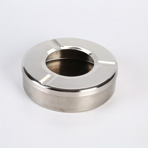 HH-0933 ڪسٽم stainless اسٽيل سگريٽ ashtray