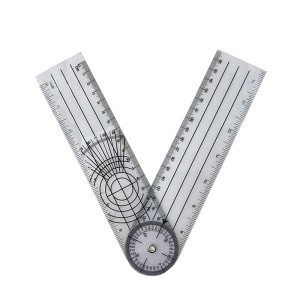 OS-0034 បន្ទាត់ goniometer មុំផ្លាស្ទិច