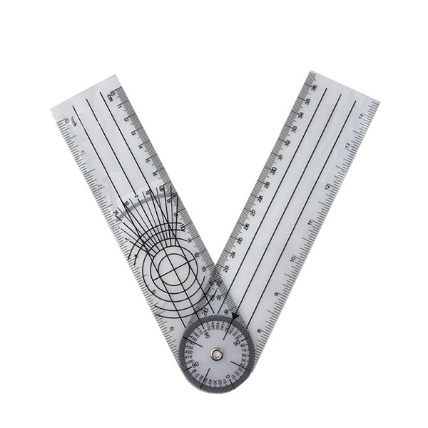 OS-0034 Plastic hoek goniometer liniaal