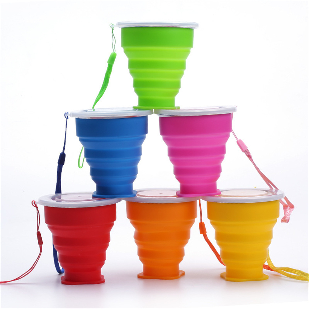 HH-0246 Collapsible Travel Silicone Cup 200ml