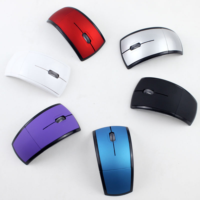 EI-0217 Mouse Nirkabel USB Komputer Lipat