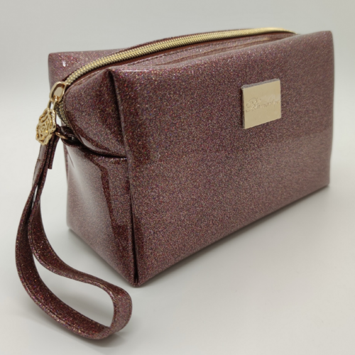 BT-0093 Sérsniðin Glitter PU snyrtipoki