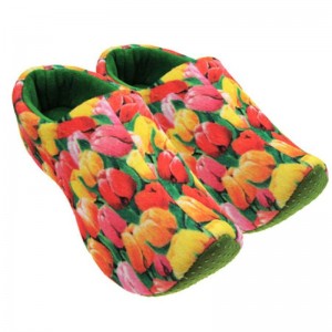 AC-0035 Custom Indoor Plysch Clog Tofflor