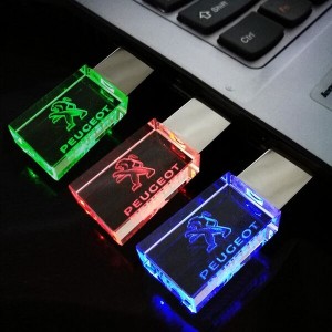 EI-0141 Stick-uri de memorie Custom LED Cristal