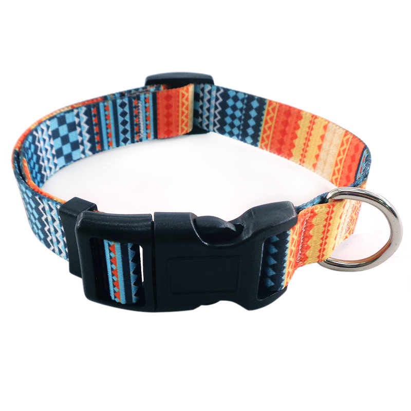 HH-0342 Custom Printed Logo Dog Collars