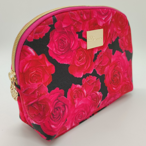 BT-0092 Custom Velvet Cosmetic Bag with logo