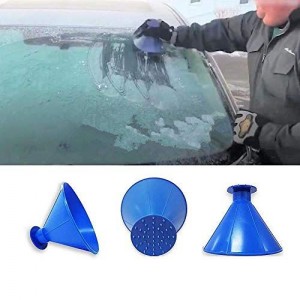 Supply OEM China OEM Plastic Advertising Car Window Snow Ice Scraper with Gloves