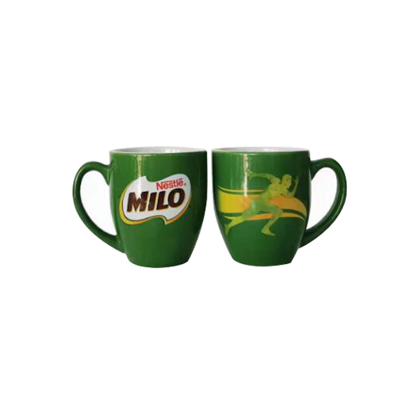 HH-0797 Drum Shaped Ceramic Mugs For Advertising