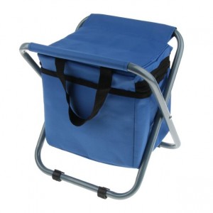 LO-0380 Foldable Fishing Camping Chair yokhala ndi Cooler Bag