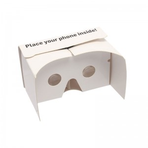 EI-0201 Gafas VR de cartón personalizadas sin ensamblaje