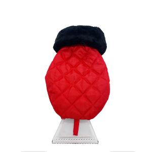 AM-0020 Promotional ultra-soft fleece ice scrapers