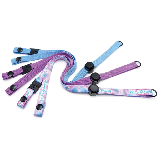 HP-0155 Custom na naka-print na facemask lanyard