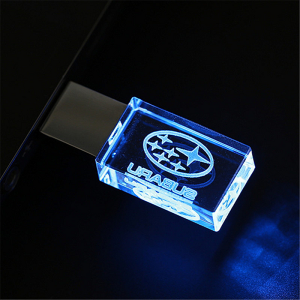 EI-0141 Custom LED Cristal memory sticks