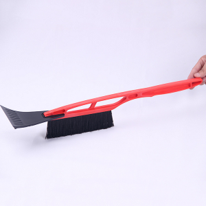 AM-0022 Promotional long handle ice scraper snow brush