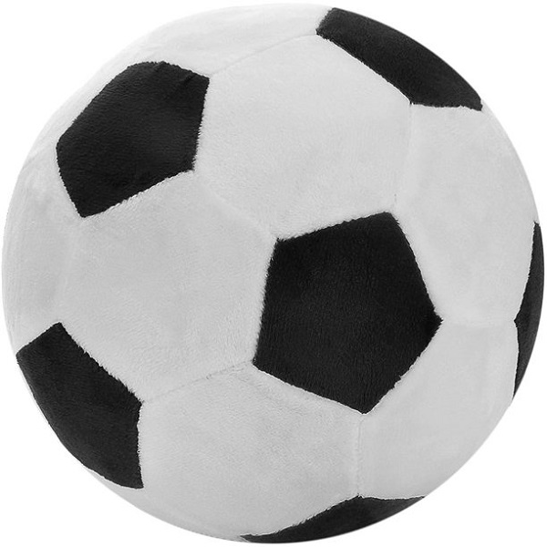 Personalized plush soccer ball