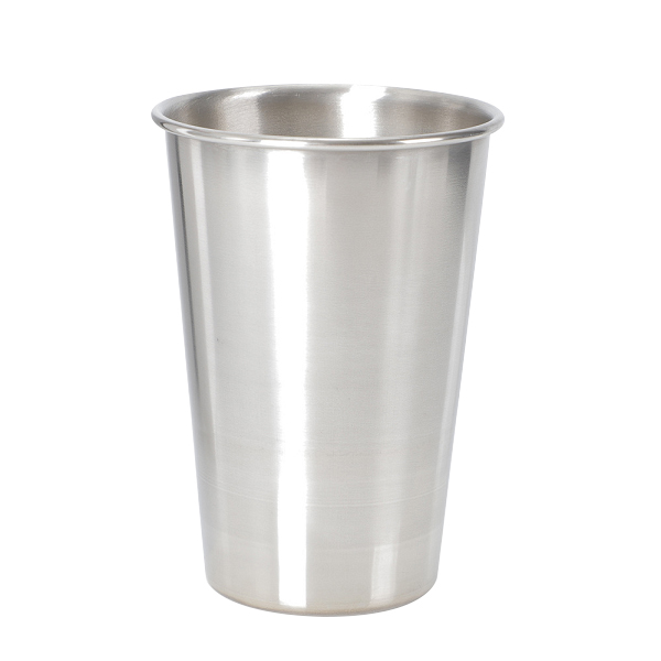 Personalized stainless steel pint cup