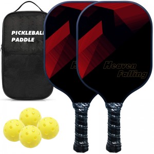 TN-0126 Fampiroboroboana Pickleball Paddles miaraka amin'ny Logo